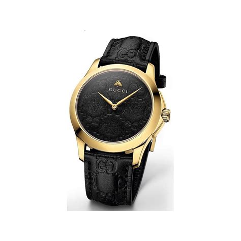 orologio gucci digirale nero|gucci g-timeless.